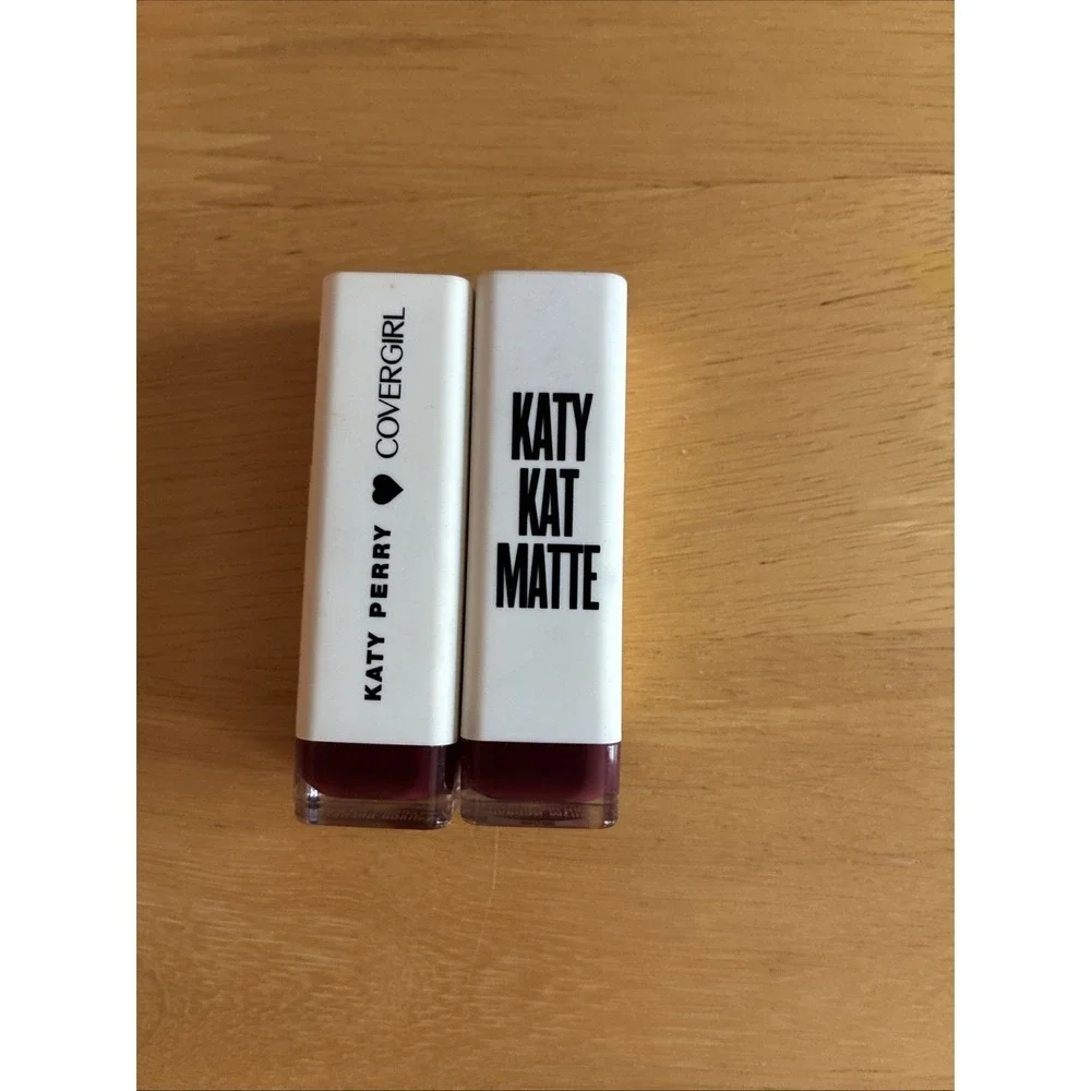 Covergirl Katy Kat Matte Lipstick Maroon Meow Sealed X 2